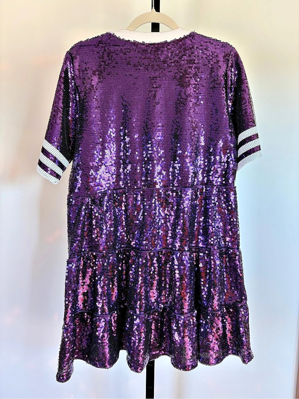 Francesca's Game Day Sequin Mini Dress | Large - Picture 2 of 6